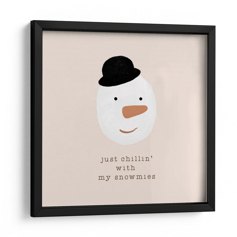 Relajándome con mis Snowmies - Orara Studio | Cuadro decorativo de Canvas Lab