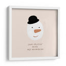Relajándome con mis Snowmies - Orara Studio | Cuadro decorativo de Canvas Lab