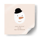 Relajándome con mis Snowmies - Orara Studio | Cuadro decorativo de Canvas Lab