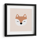 Zorro ruborizado - Orara Studio | Cuadro decorativo de Canvas Lab