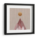 Sol a Montañas Rosa Coral - Orara Studio | Cuadro decorativo de Canvas Lab