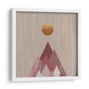 Sol a Montañas Rosa Coral - Orara Studio | Cuadro decorativo de Canvas Lab