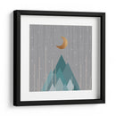 Luna a Montañas Verde Menta - Orara Studio | Cuadro decorativo de Canvas Lab