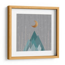 Luna a Montañas Verde Menta - Orara Studio | Cuadro decorativo de Canvas Lab