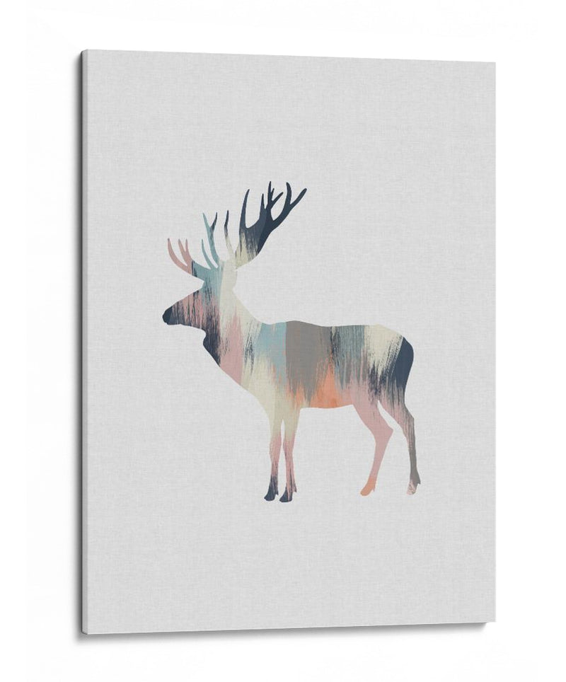 Alce Pastel - Orara Studio | Cuadro decorativo de Canvas Lab