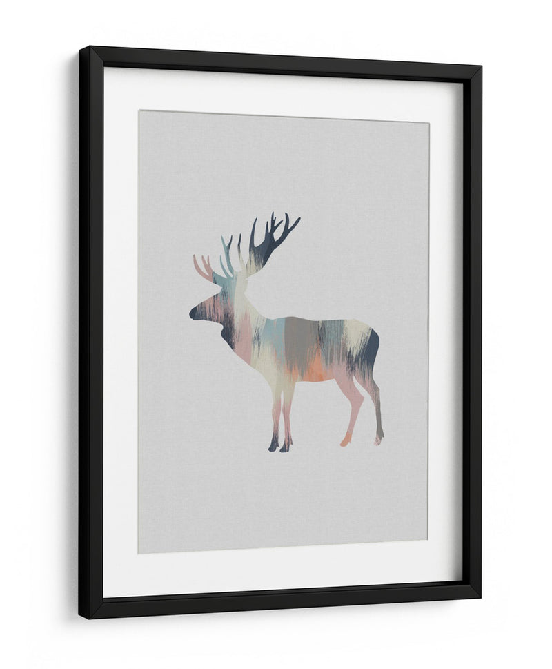 Alce Pastel - Orara Studio | Cuadro decorativo de Canvas Lab