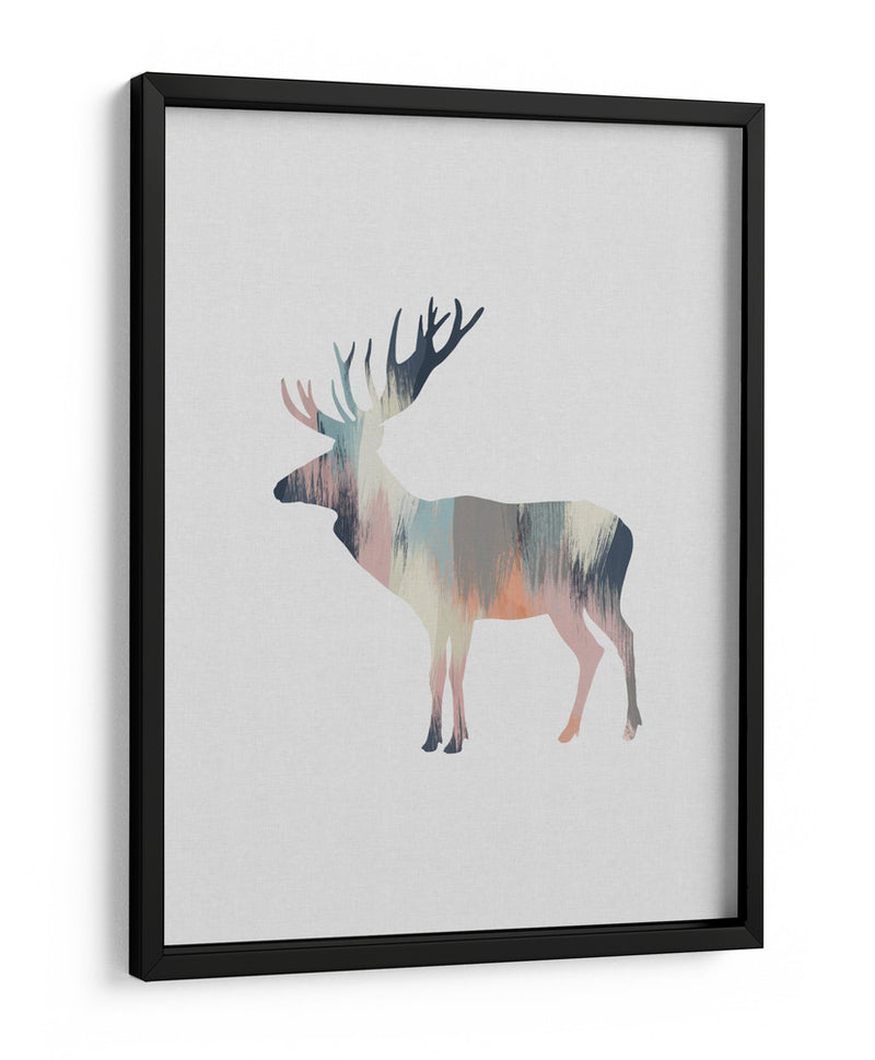 Alce Pastel - Orara Studio | Cuadro decorativo de Canvas Lab