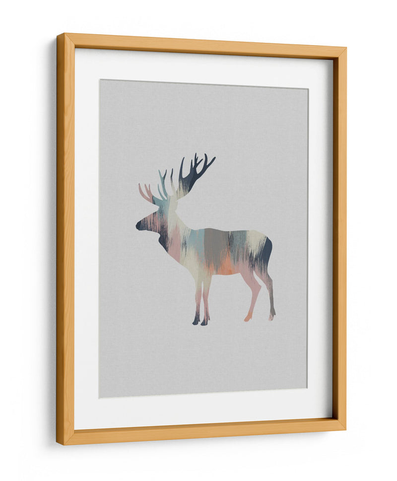 Alce Pastel - Orara Studio | Cuadro decorativo de Canvas Lab