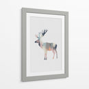 Alce Pastel - Orara Studio | Cuadro decorativo de Canvas Lab