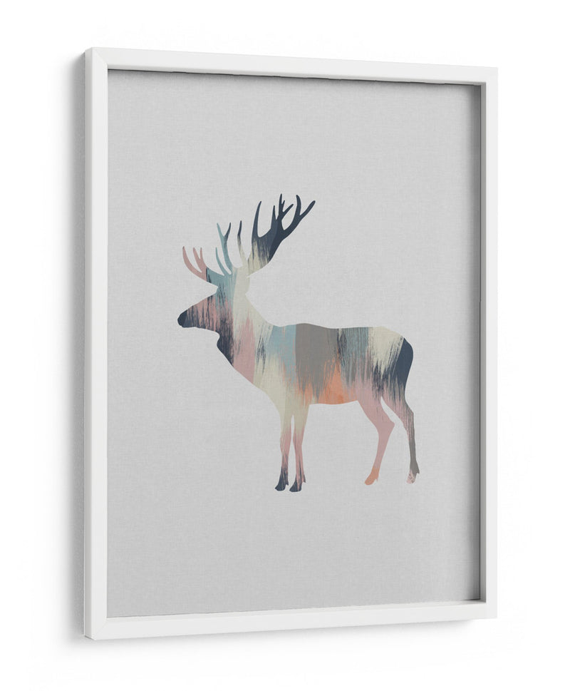 Alce Pastel - Orara Studio | Cuadro decorativo de Canvas Lab