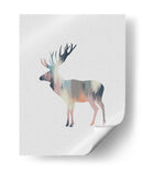 Alce Pastel - Orara Studio | Cuadro decorativo de Canvas Lab