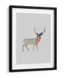 Ciervo en colores pastel - Orara Studio | Cuadro decorativo de Canvas Lab
