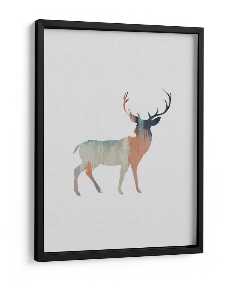 Ciervo en colores pastel - Orara Studio | Cuadro decorativo de Canvas Lab