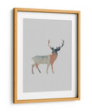 Ciervo en colores pastel - Orara Studio | Cuadro decorativo de Canvas Lab