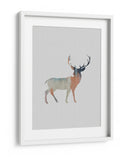 Ciervo en colores pastel - Orara Studio | Cuadro decorativo de Canvas Lab