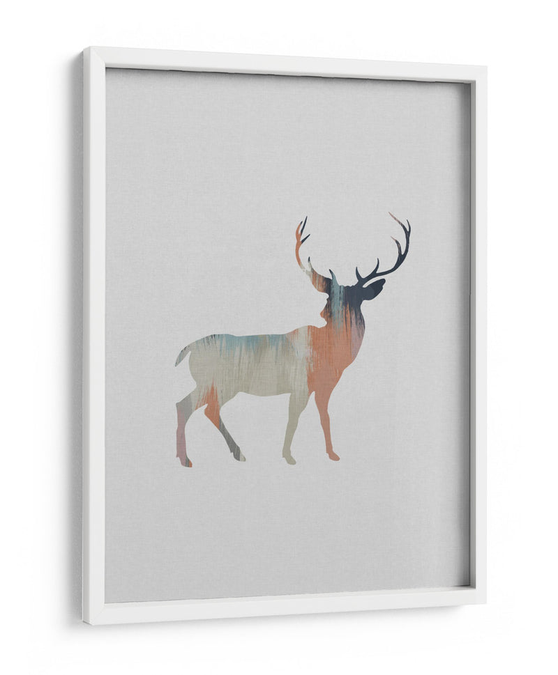 Ciervo en colores pastel - Orara Studio | Cuadro decorativo de Canvas Lab