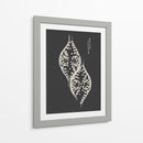 Bloque de madera gris - Yatsuo No Tsubaki | Cuadro decorativo de Canvas Lab