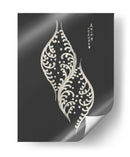 Bloque de madera gris - Yatsuo No Tsubaki | Cuadro decorativo de Canvas Lab