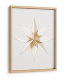 Estrella de Navidad Dorada - Andreas Magnusson | Cuadro decorativo de Canvas Lab