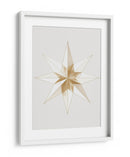 Estrella de Navidad Dorada - Andreas Magnusson | Cuadro decorativo de Canvas Lab