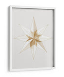 Estrella de Navidad Dorada - Andreas Magnusson | Cuadro decorativo de Canvas Lab
