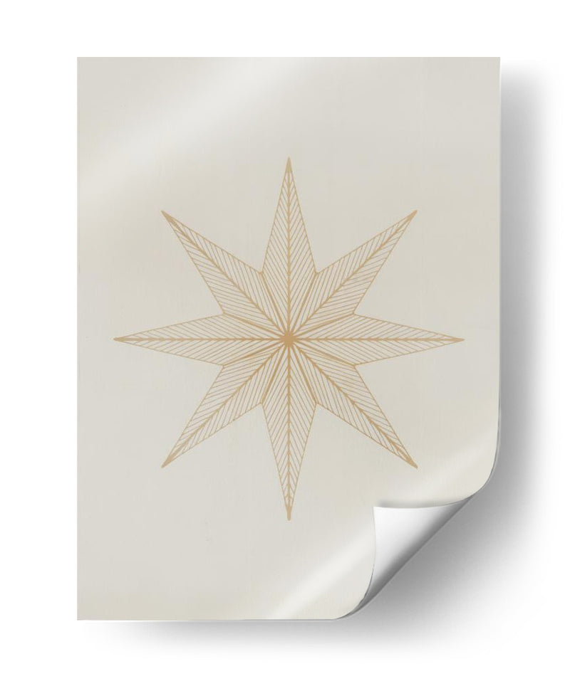 Estrella Dorada - Andreas Magnusson | Cuadro decorativo de Canvas Lab