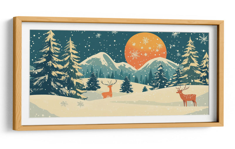 Pictufy Renos de Navidad - Fluidys | Cuadro decorativo de Canvas Lab