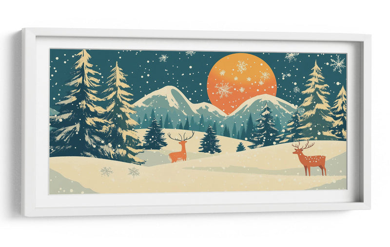 Pictufy Renos de Navidad - Fluidys | Cuadro decorativo de Canvas Lab