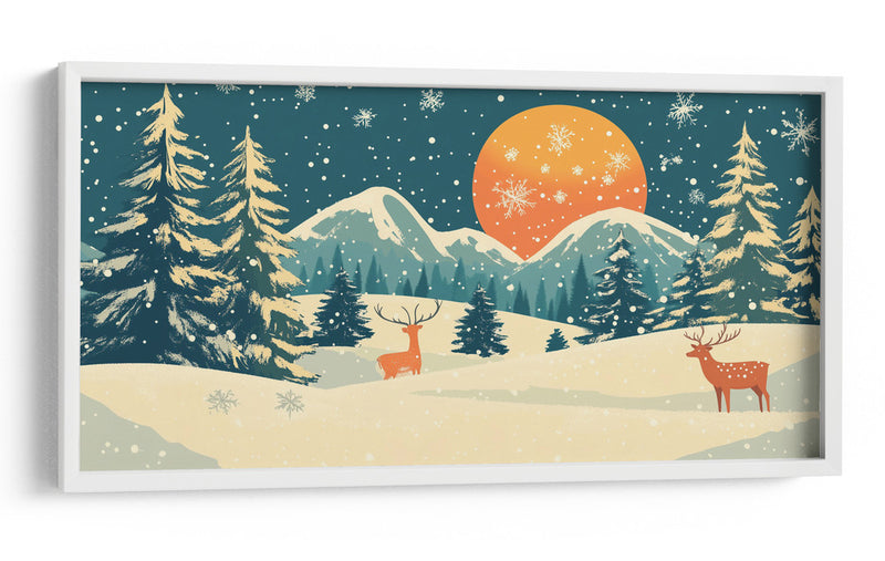 Pictufy Renos de Navidad - Fluidys | Cuadro decorativo de Canvas Lab