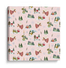 Pueblo de Navidad - Caroline Bonne Muller | Cuadro decorativo de Canvas Lab