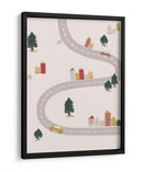 Pueblo Rosa - Menina Lisboa | Cuadro decorativo de Canvas Lab