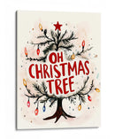 Resplandor Festivo del Árbol - Treechild | Cuadro decorativo de Canvas Lab