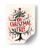 Resplandor Festivo del Árbol - Treechild | Cuadro decorativo de Canvas Lab