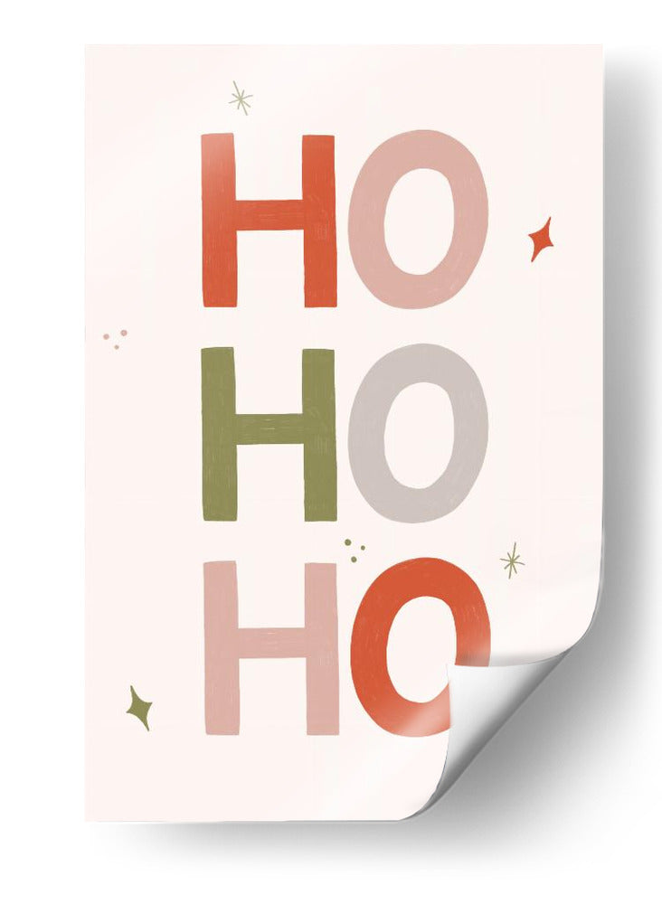 Ho Ho Ho - Menina Lisboa | Cuadro decorativo de Canvas Lab
