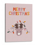 Feliz Navidad Reno - Menina Lisboa | Cuadro decorativo de Canvas Lab