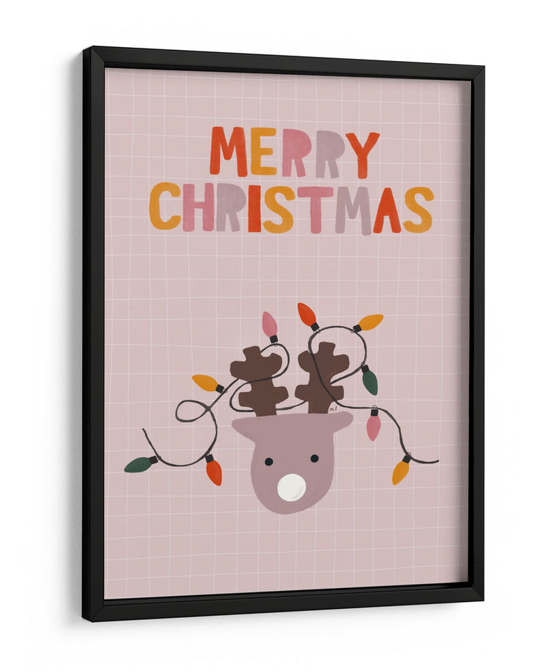 Feliz Navidad Reno - Menina Lisboa | Cuadro decorativo de Canvas Lab