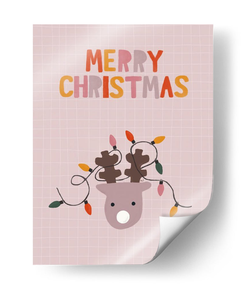 Feliz Navidad Reno - Menina Lisboa | Cuadro decorativo de Canvas Lab