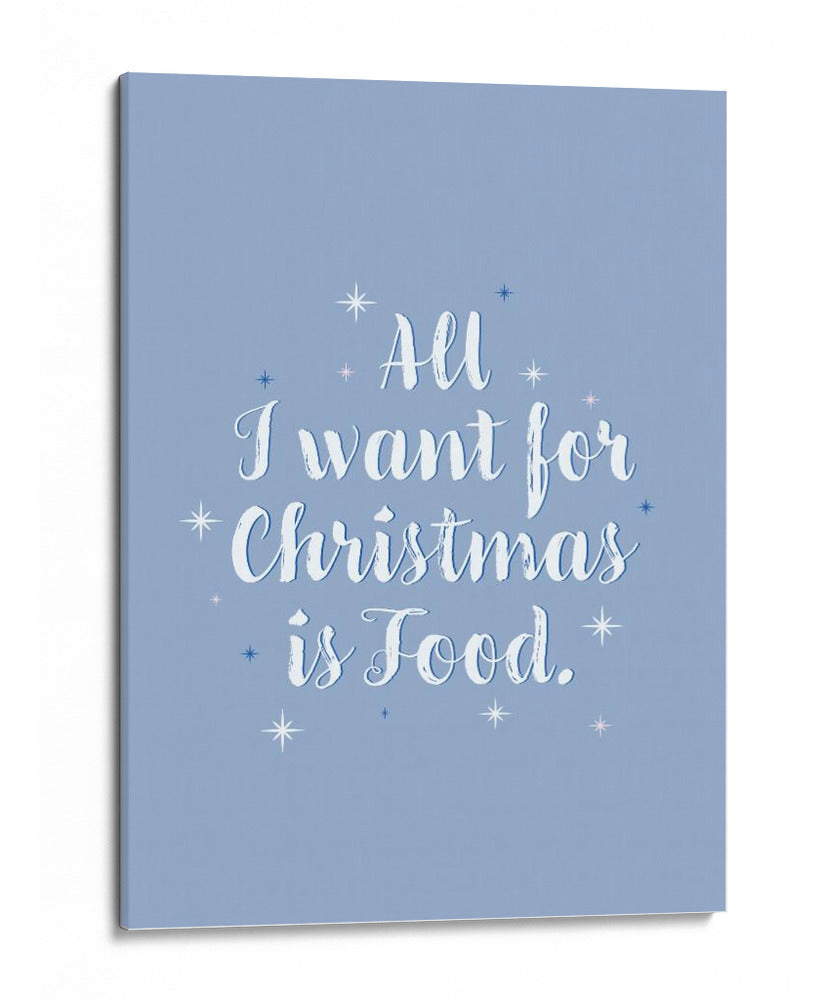 Todo lo que quiero para Navidad - Prints by Ayleen | Cuadro decorativo de Canvas Lab