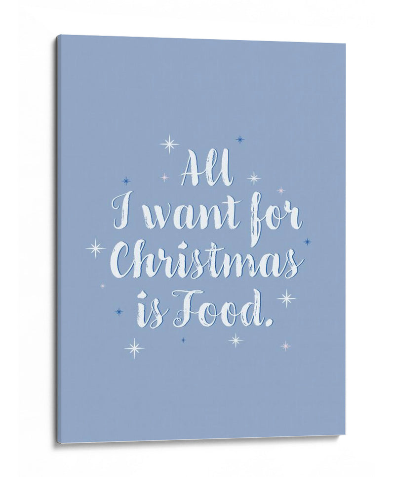 Todo lo que quiero para Navidad - Prints by Ayleen | Cuadro decorativo de Canvas Lab