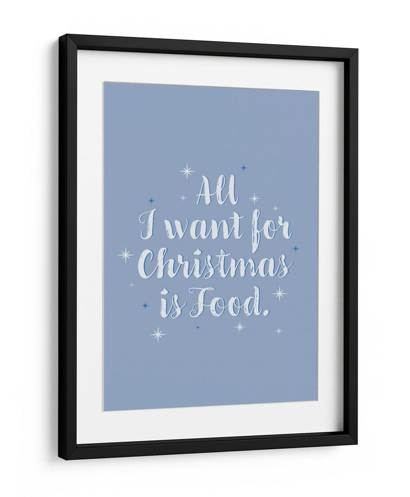 Todo lo que quiero para Navidad - Prints by Ayleen | Cuadro decorativo de Canvas Lab