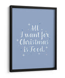 Todo lo que quiero para Navidad - Prints by Ayleen | Cuadro decorativo de Canvas Lab