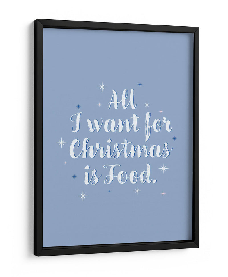Todo lo que quiero para Navidad - Prints by Ayleen | Cuadro decorativo de Canvas Lab