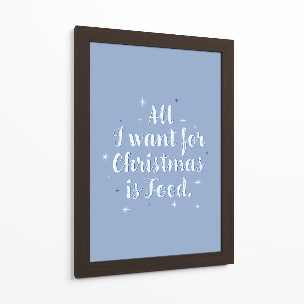 Todo lo que quiero para Navidad - Prints by Ayleen | Cuadro decorativo de Canvas Lab