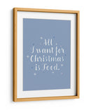 Todo lo que quiero para Navidad - Prints by Ayleen | Cuadro decorativo de Canvas Lab