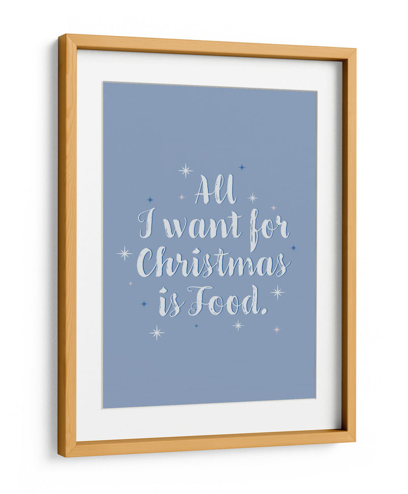 Todo lo que quiero para Navidad - Prints by Ayleen | Cuadro decorativo de Canvas Lab