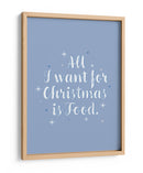 Todo lo que quiero para Navidad - Prints by Ayleen | Cuadro decorativo de Canvas Lab