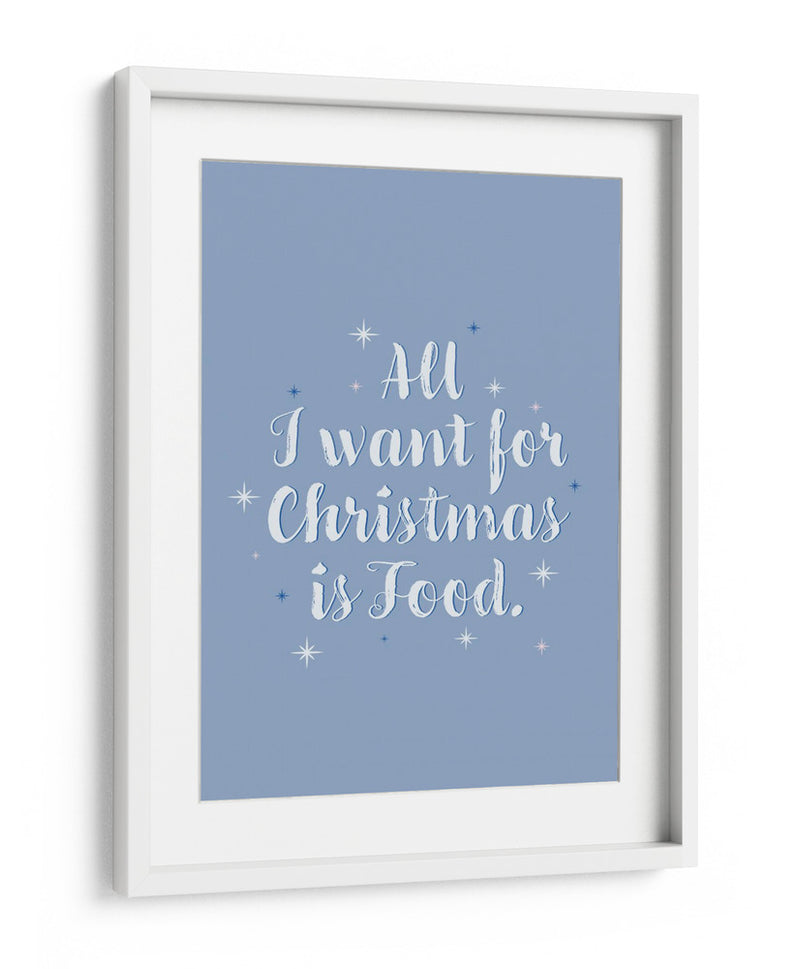 Todo lo que quiero para Navidad - Prints by Ayleen | Cuadro decorativo de Canvas Lab