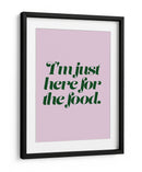 Aquí Por La Comida - Prints by Ayleen | Cuadro decorativo de Canvas Lab