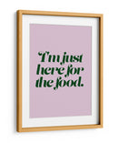 Aquí Por La Comida - Prints by Ayleen | Cuadro decorativo de Canvas Lab