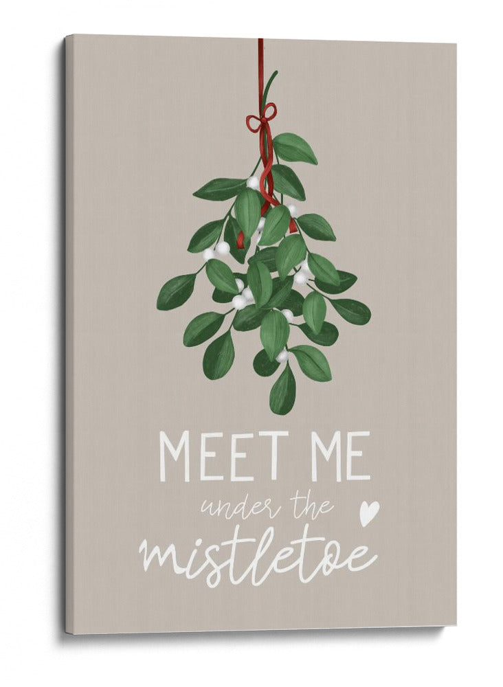 Encuéntrame bajo el muérdago - EMELIEmaria | Cuadro decorativo de Canvas Lab